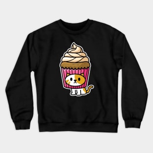 Cupcake Cat Crewneck Sweatshirt